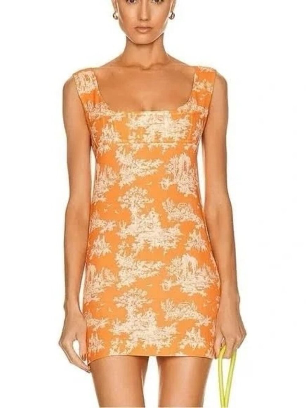MIAOU Vivi Clementine Print Mini Dress